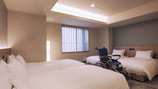 1ベットルームアクセシブルアパートメント(4 シングル) 禁煙