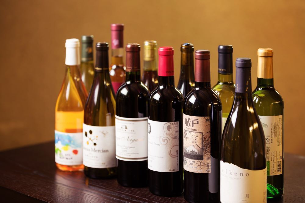 豊富な信州ワイン