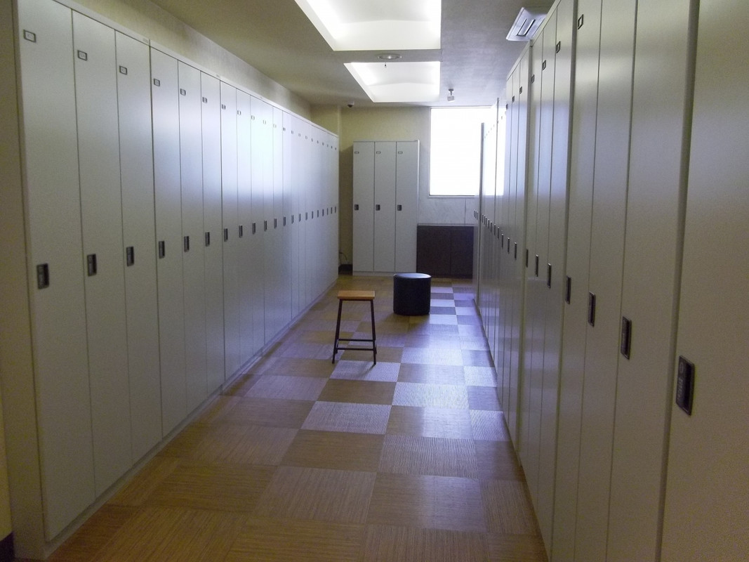 大型ロッカーは使い勝手が良いです！