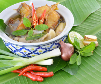 Tom Yam  fish, Thai Food (Thai cuisine)