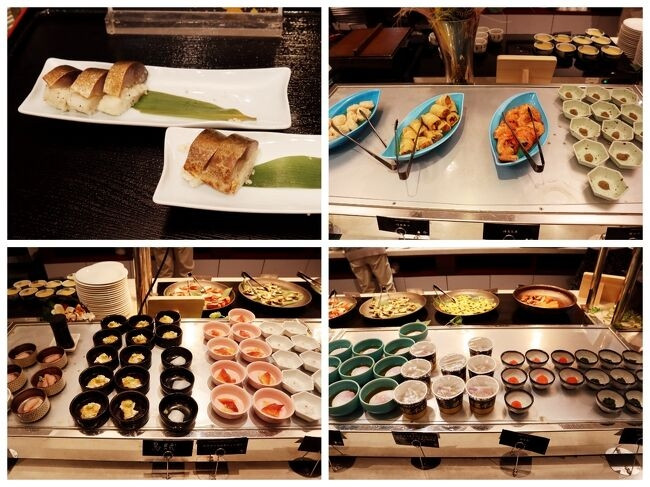 鯖寿司や小鉢類が盛りだくさん