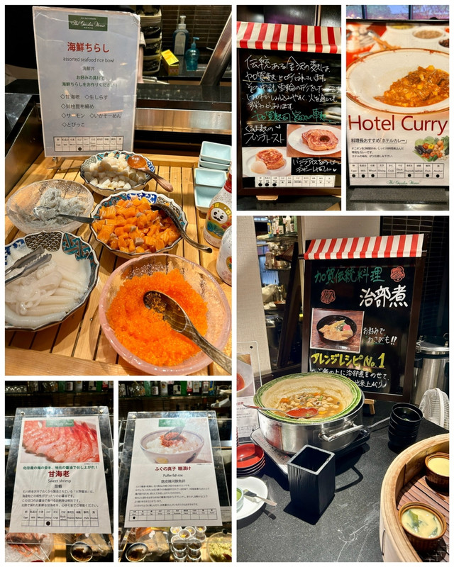 朝食ビュッフェ