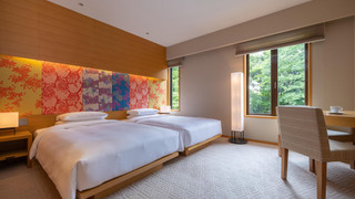 ルーム シングルベッド 2 台