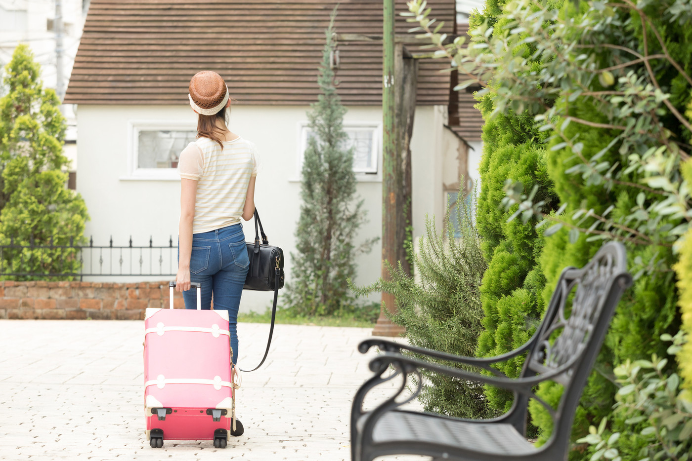 一人旅・若い女性