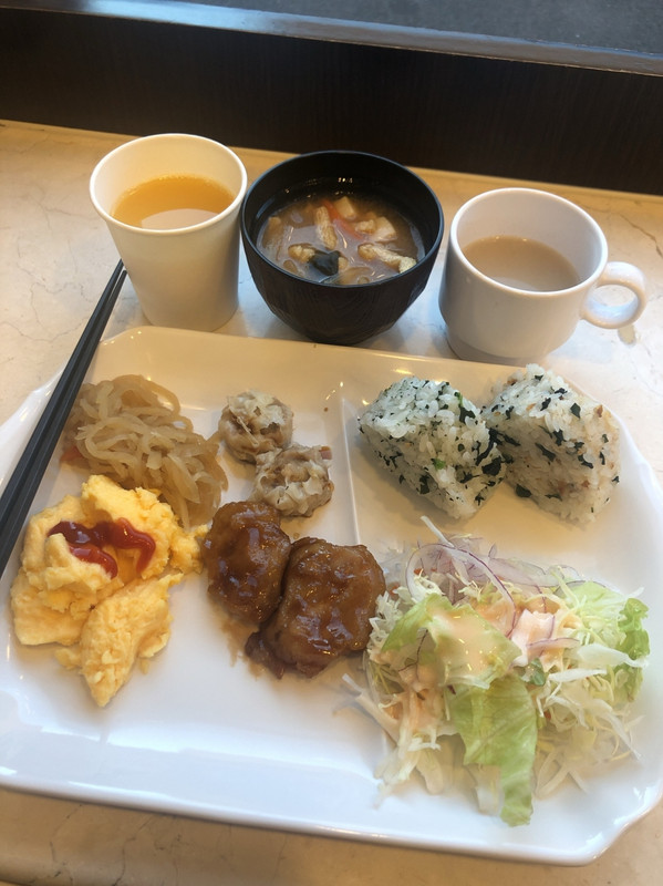 朝食バイキング