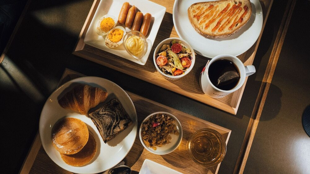 朝食ビュッフェ