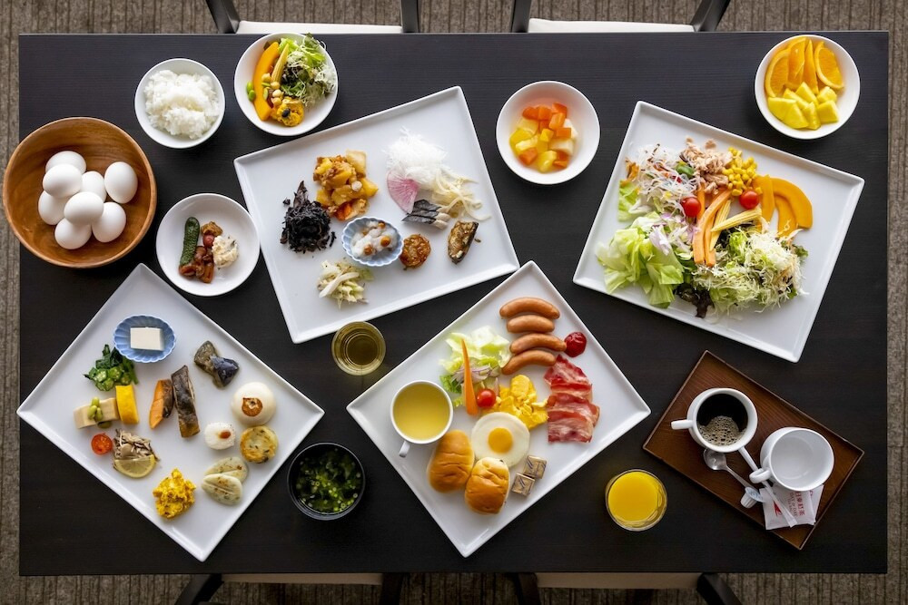 朝食ビュッフェ