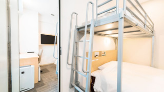 コネクティングダブルルーム ロフトベッド付 4ベッド