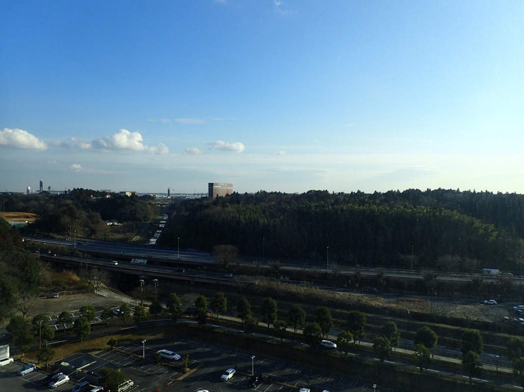 客室から成田空港