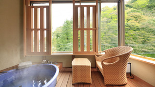 温泉内風呂付 泉遊-SENYU- 洋室ツイン 35平米 禁煙