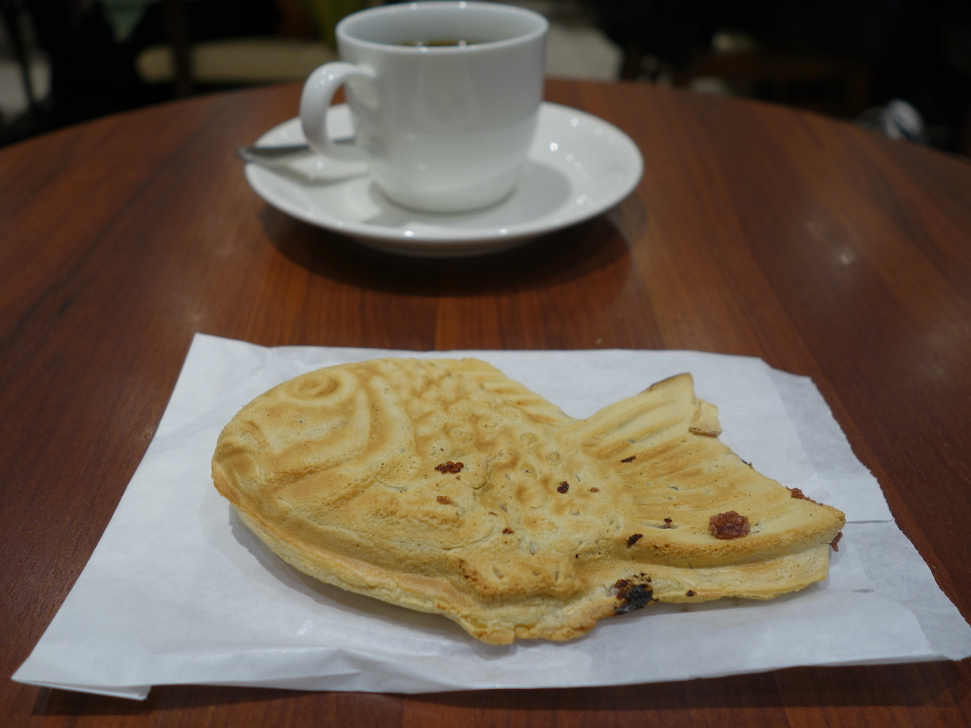 「甘味処たかね」料理 16455 「鯛焼き」　2015年3月