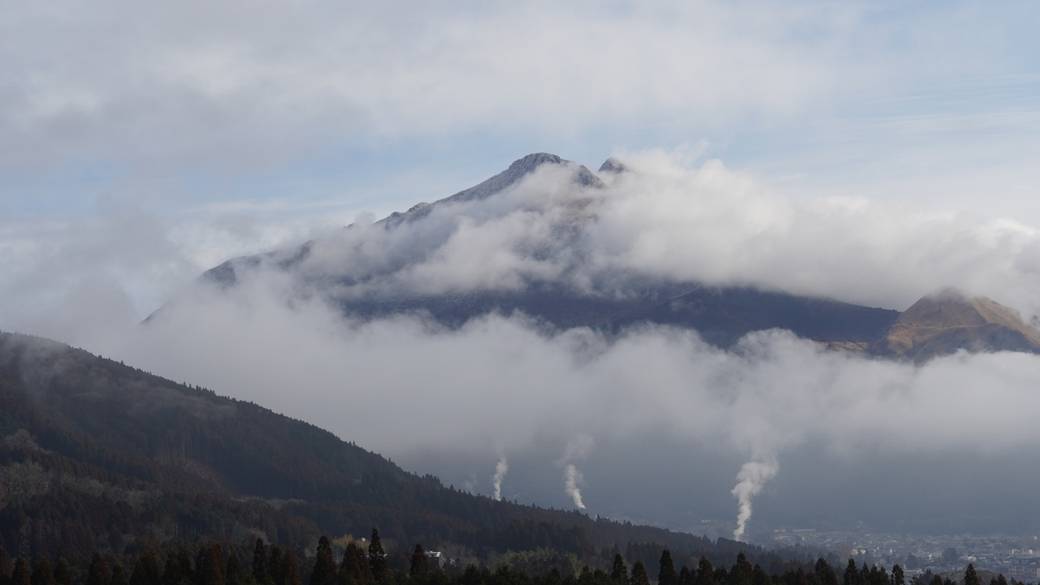 宿から見る朝霧 / 1