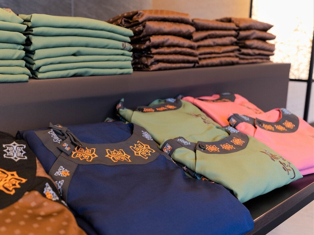 山丹服モチーフの上着