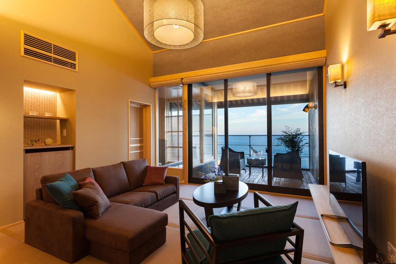 1日4組限定！日本海を望む露天風呂付きの宿で間人カニを3361657