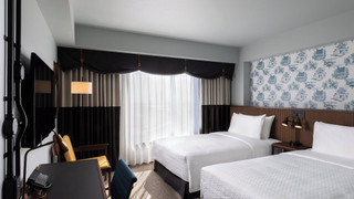 ルーム シングルベッド 2 台 オーシャンビュー