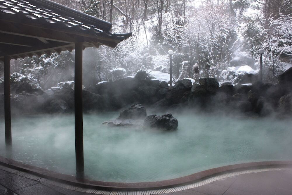 31種ある湯の楽園とカニ食べ放題バイキングで大満足！3491231