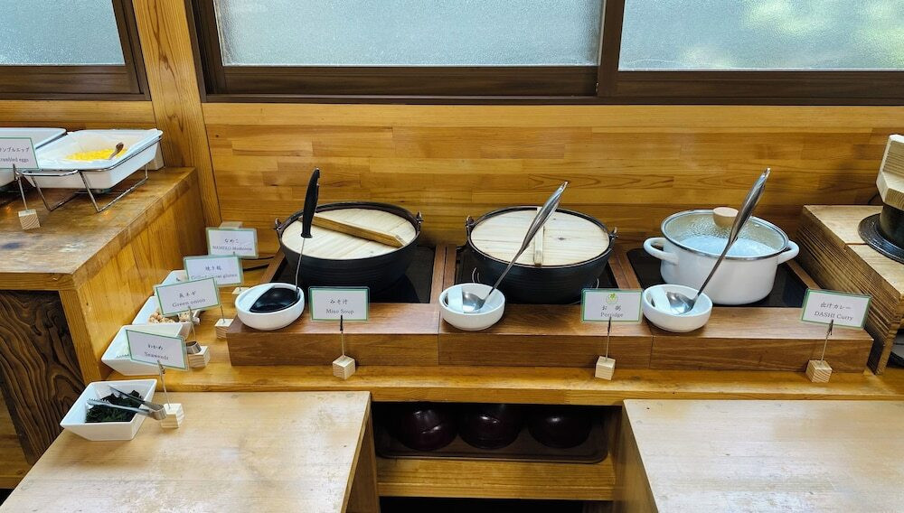 朝食ビュッフェ