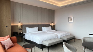 プレミア ルーム シングルベッド 2 台 禁煙 シティビュー