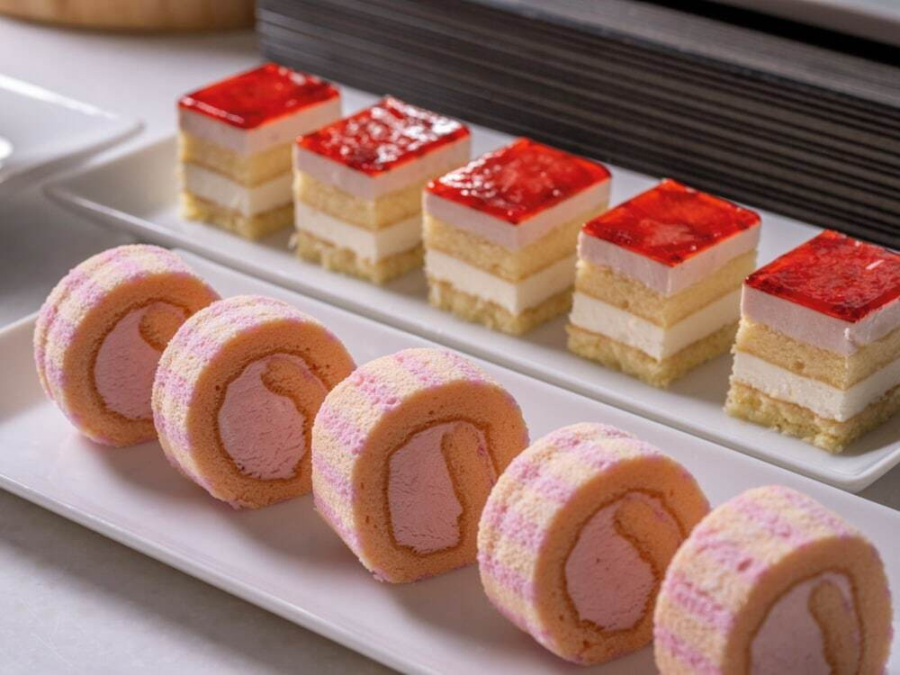 朝食ビュッフェ