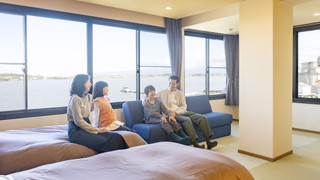 [禁煙] スタンダード和ベッドツイン天王閣 内風呂あり