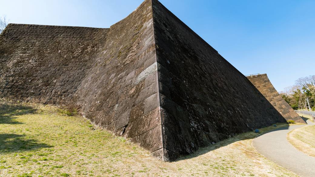 仙台城跡 石垣 / 4