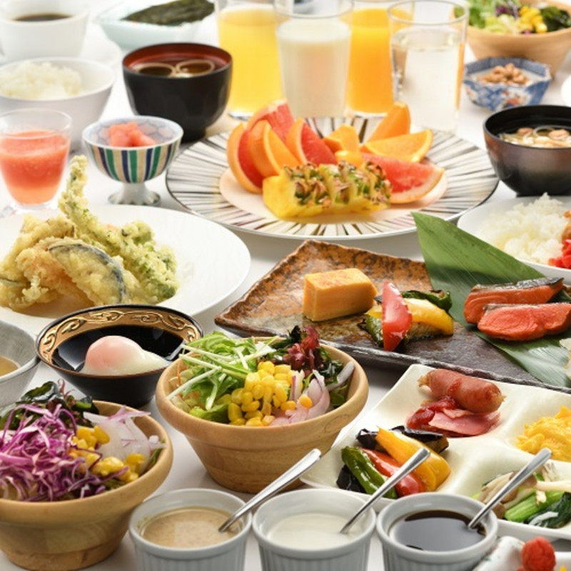 朝食バイキングの一例(1)