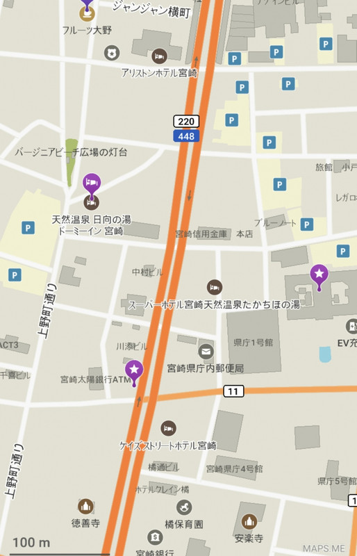 橘通に有る「ドーミーイン」