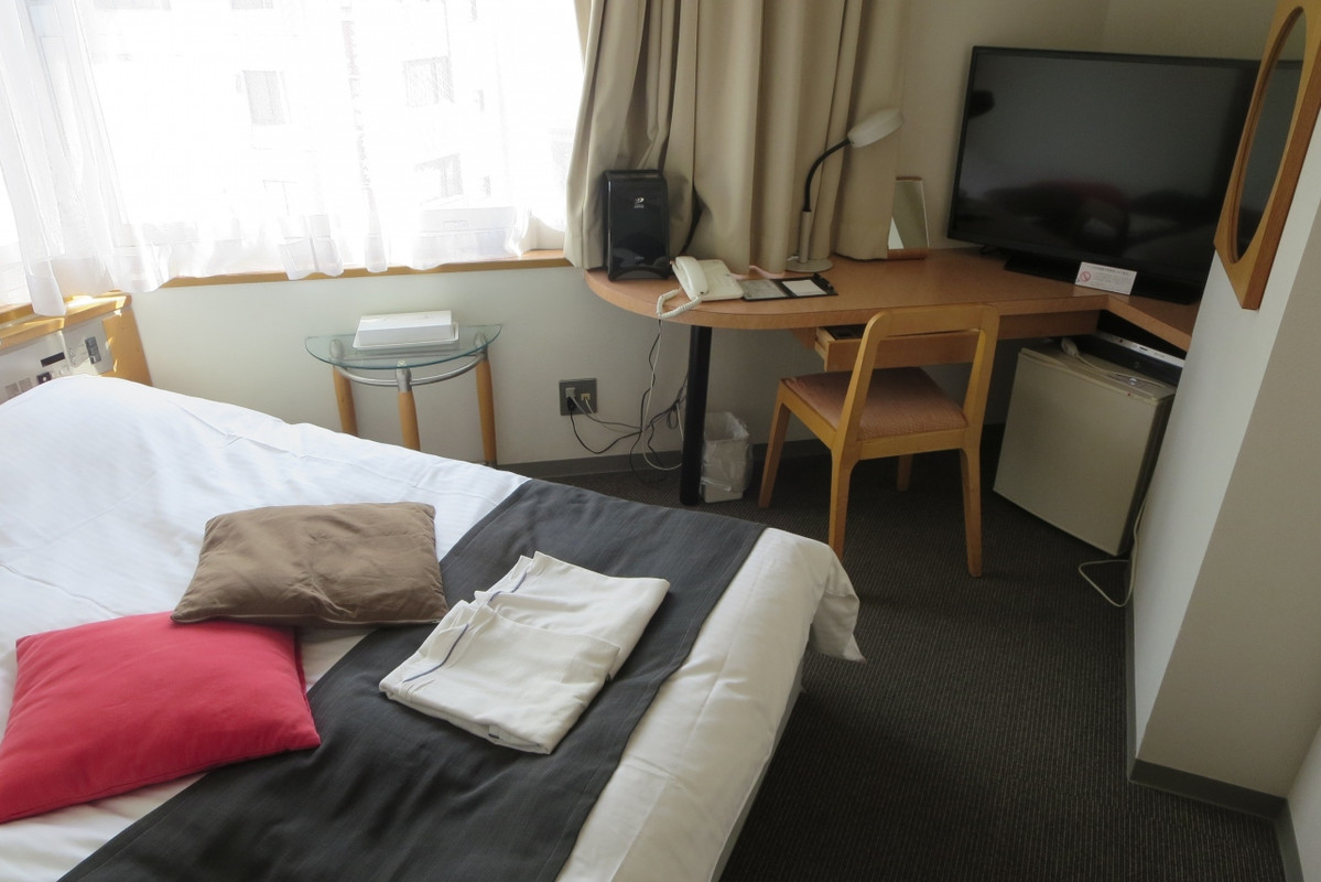 ダブルルームでした。