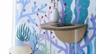 Seabed Canopy “Venus’ Flower Basket” by Lulu Kouno