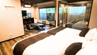 [洋モダンスイート和洋室] 露天風呂付き 喫煙