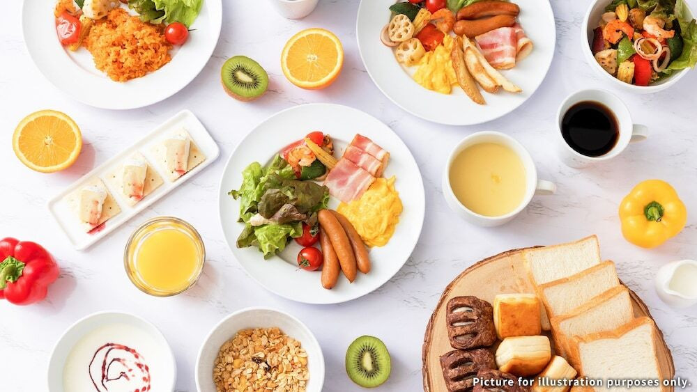 朝食ビュッフェ