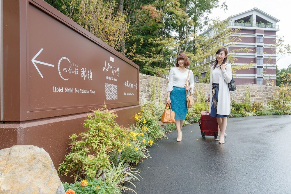 施設の正面