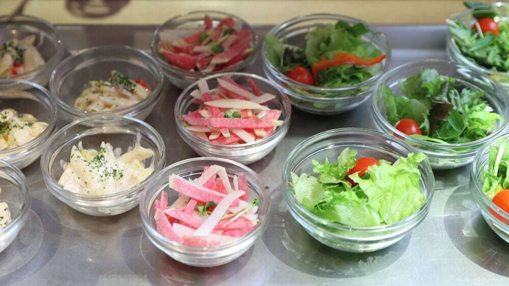 朝食ビュッフェ