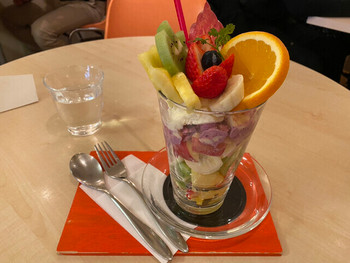 「fruit cafe Saita!Saita!」 料理 128206497 芸術だよなぁ...綺麗で美味しい♡