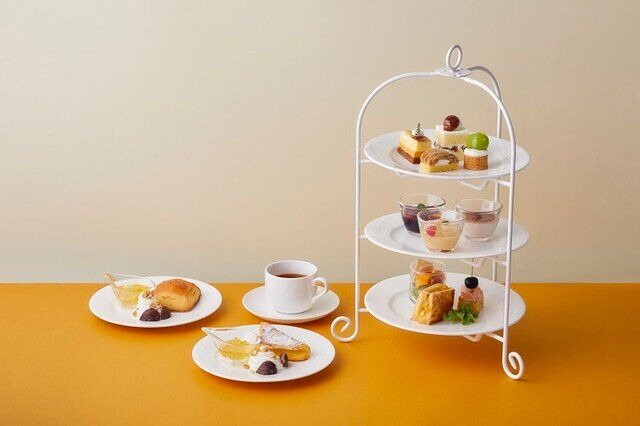 アフタヌーンティーの一例