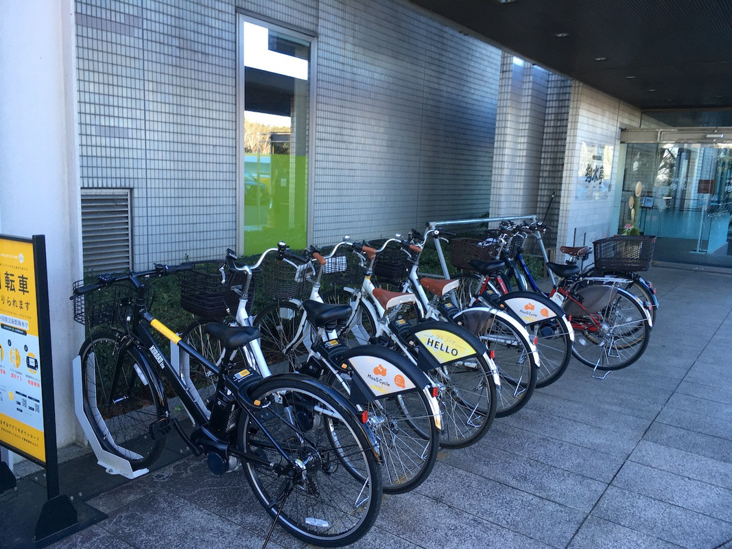 シェアサイクルのポート