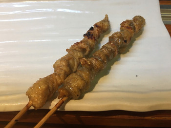 「博多とりかわ大臣 駅前串房」 料理 71083416 「博多とりかわ 塩」1本99円