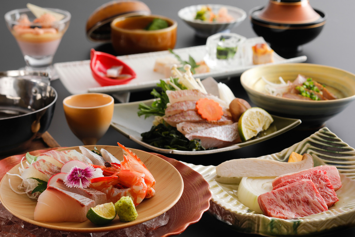 多彩な会席料理からお好きなものを♪料理人の実演付きプランも！3929298