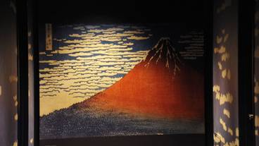 5階　北斎　赤富士 / 5