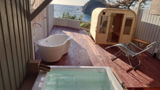 デラックスオーシャンビューツイン(温泉露天サウナ付) 禁煙