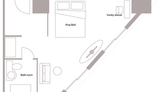 コーナーダブル 禁煙　団体3室以上は予約不可
