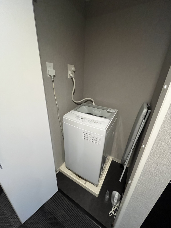 クローゼット開けたら びっくり！洗濯機ありました