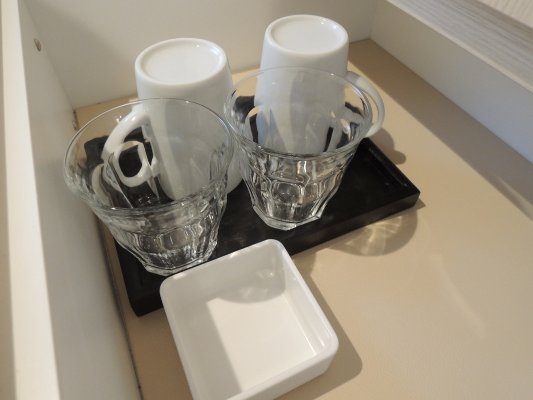 グラスがあるのが嬉しい