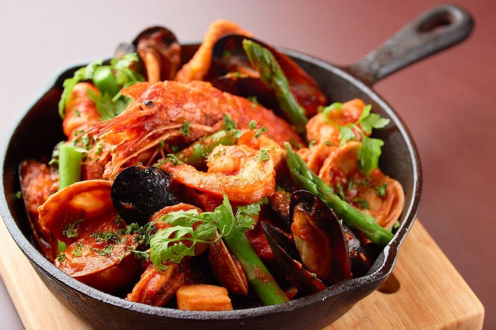 朝食ビュッフェ