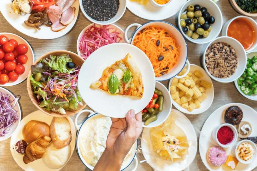 「地中海の朝市」がテーマ!できたてパスタやイタリア料理が食べ放題♪4286774