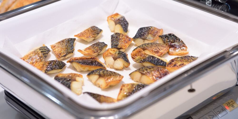 朝食ビュッフェ