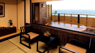 駿河湾側・露天風呂付/贅の二間和室Aタイプ