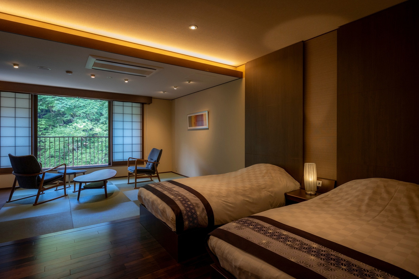 「箒川」の渓谷が目の前！しっとり大人な湯治旅館4272806