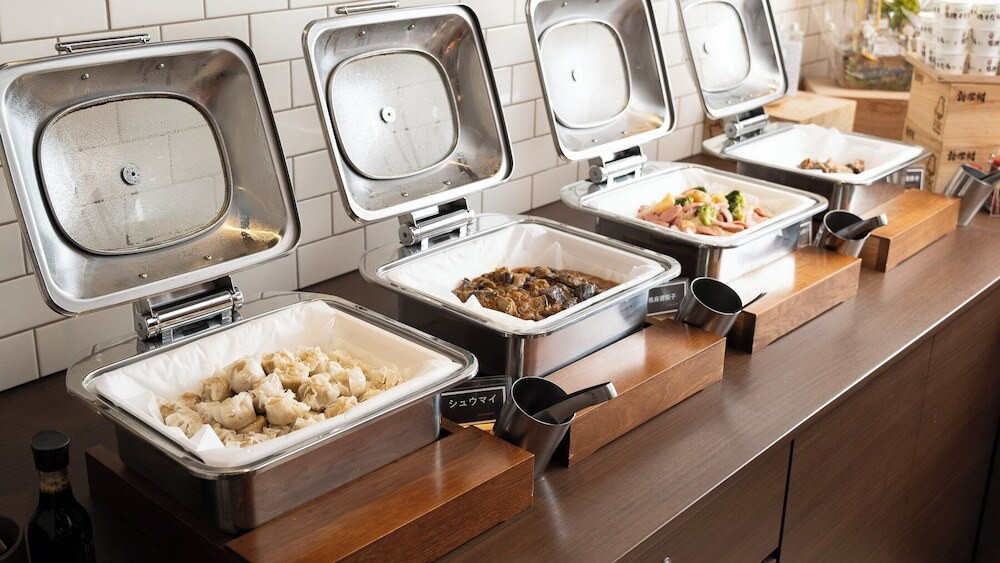 朝食ビュッフェ