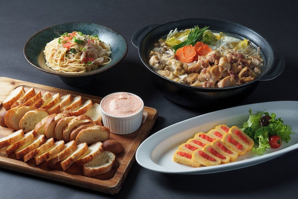 朝食ビュッフェ